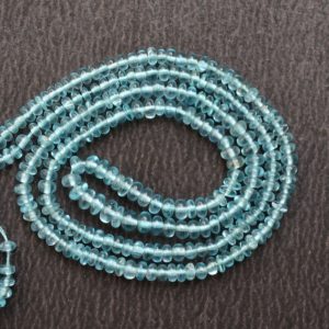 Shop Apatite Round Beads! Natural Blue Apatite Beads, Smooth Round Apatite Beads, Gemstone For Jewellery, Apatite Gemstone, Round Beads, 3 – 4mm, 16" Strand #PP4227 | Natural genuine round Apatite beads for beading and jewelry making.  #jewelry #beads #beadedjewelry #diyjewelry #jewelrymaking #beadstore #beading #affiliate #ad
