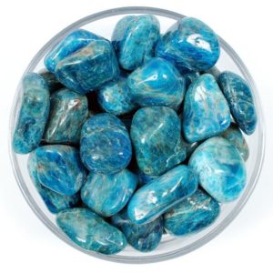 Blue Apatite Tumbled Stone, Blue Apatite, Tumbled Stones, Apatite, Apatite Stones, Gemstones, Rocks, Crystals, Gifts, Stones, Zodiac Stones |  #affiliate