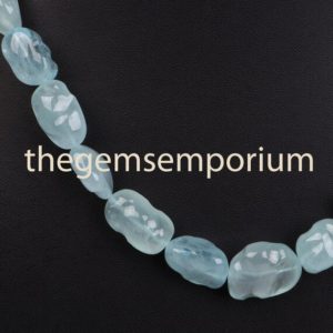 Shop Aquamarine Chip & Nugget Beads! Top Quality Aquamarine Organic Nugget Necklace,Aquamarine Fancy Nugget Necklace With Silver Hook,Aquamarine Nuggets beads, Aquamarine beads | Natural genuine chip Aquamarine beads for beading and jewelry making.  #jewelry #beads #beadedjewelry #diyjewelry #jewelrymaking #beadstore #beading #affiliate #ad