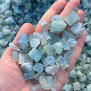 Raw Aquamarine Crystal (1g To 25g) Grade Aa – Raw Aquamarine Stone – Aquamarine Raw – Raw Aquamarine – Throat Chakra Crystals And Stones | Natural genuine stones & crystals in various shapes & sizes. Buy raw cut, tumbled, or polished gemstones for making jewelry or crystal healing energy vibration raising reiki stones. #crystals #gemstones #crystalhealing #crystalsandgemstones #energyhealing #affiliate #ad