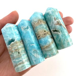 Blue Aragonite Point, blue aragonite tower, crystal point, blue aragonite crystal | Natural genuine stones & crystals in various shapes & sizes. Buy raw cut, tumbled, or polished gemstones for making jewelry or crystal healing energy vibration raising reiki stones. #crystals #gemstones #crystalhealing #crystalsandgemstones #energyhealing #affiliate #ad