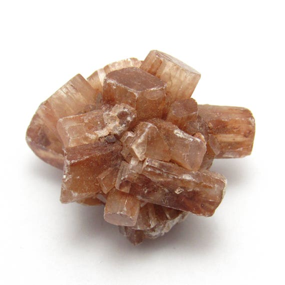 Aragonite Crystal Cluster Focal Perfect For Wire Wrapping Red Orange Gemstone Natural One Of A Kind Druzy Crystals