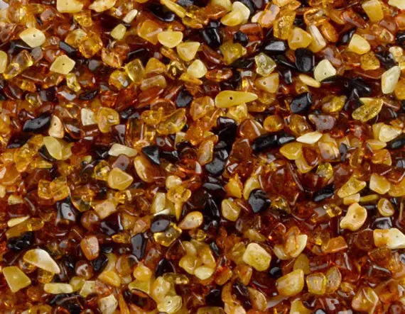 Baltic Amber Polished Drilled Loose Beads - 100 Pcs - Mix Colors