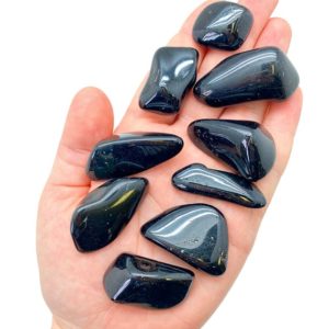 Black Tourmaline Tumbled Crystal Grade A – Multiple Sizes – Tumbled Black Tourmaline Stone – Polished Tourmaline Gemstone – Black Crystal | Natural genuine stones & crystals in various shapes & sizes. Buy raw cut, tumbled, or polished gemstones for making jewelry or crystal healing energy vibration raising reiki stones. #crystals #gemstones #crystalhealing #crystalsandgemstones #energyhealing #affiliate #ad
