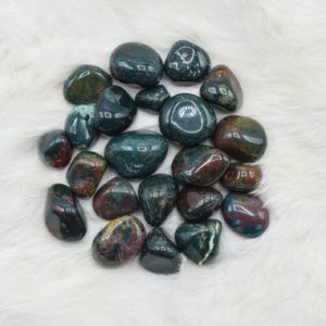 Shop Tumbled Bloodstone Crystals & Pocket Stones! Bloodstone Tumbled Stone // Bloodstone Crystal // Metaphysical Stone // Tumbled Stones // Bloodstone Tumbled Stone // Village Silversmith | Natural genuine stones & crystals in various shapes & sizes. Buy raw cut, tumbled, or polished gemstones for making jewelry or crystal healing energy vibration raising reiki stones. #crystals #gemstones #crystalhealing #crystalsandgemstones #energyhealing #affiliate #ad