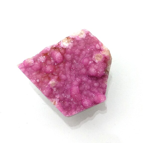 38.96 Carats Pink Druzy Cabochon Cobalt Calcite Cobalto Natural Color Not Dyed Lisajoy Sachs Designer Hand Cut Cobaltoan Carbonate Crystals