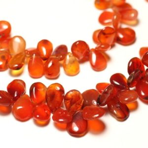 Shop Carnelian Bead Shapes! 10pc – stone beads – carnelian drops 9-12mm N3 – 8741140022775 | Natural genuine other-shape Carnelian beads for beading and jewelry making.  #jewelry #beads #beadedjewelry #diyjewelry #jewelrymaking #beadstore #beading #affiliate #ad