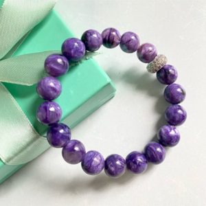 Shop Charoite Bracelets! Charoite Bracelet | Natural genuine Charoite bracelets. Buy crystal jewelry, handmade handcrafted artisan jewelry for women.  Unique handmade gift ideas. #jewelry #beadedbracelets #beadedjewelry #gift #shopping #handmadejewelry #fashion #style #product #bracelets #affiliate #ad