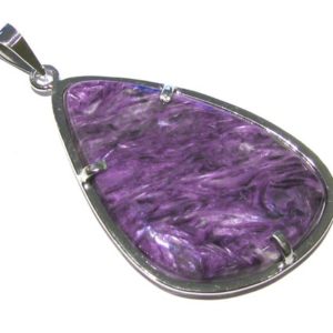 Shop Charoite Pendants! ciondolo charoite | Natural genuine Charoite pendants. Buy crystal jewelry, handmade handcrafted artisan jewelry for women.  Unique handmade gift ideas. #jewelry #beadedpendants #beadedjewelry #gift #shopping #handmadejewelry #fashion #style #product #pendants #affiliate #ad