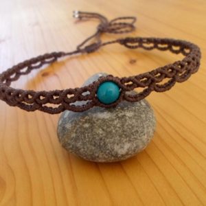 Shop Chrysocolla Necklaces! Macrame choker, chrysocolla necklace, macrame jewelry, chrysocolla choker, macrame necklace, gemstone choker, hippie jewelry, boho choker | Natural genuine Chrysocolla necklaces. Buy crystal jewelry, handmade handcrafted artisan jewelry for women.  Unique handmade gift ideas. #jewelry #beadednecklaces #beadedjewelry #gift #shopping #handmadejewelry #fashion #style #product #necklaces #affiliate #ad