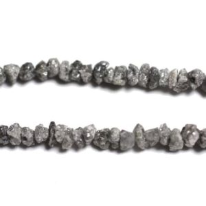 Shop Diamond Chip & Nugget Beads! 10pc – Perles Pierre précieuse – Diamant Gris Brut 1-3mm – 4558550090638 | Natural genuine chip Diamond beads for beading and jewelry making.  #jewelry #beads #beadedjewelry #diyjewelry #jewelrymaking #beadstore #beading #affiliate #ad