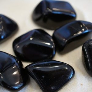 Shop Tumbled Black Tourmaline Crystals & Pocket Stones! Extra Large Black Tourmaline Tumbled Stone | Natural genuine stones & crystals in various shapes & sizes. Buy raw cut, tumbled, or polished gemstones for making jewelry or crystal healing energy vibration raising reiki stones. #crystals #gemstones #crystalhealing #crystalsandgemstones #energyhealing #affiliate #ad