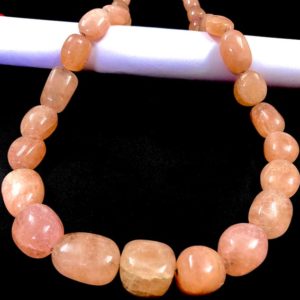 Shop Morganite Chip & Nugget Beads! Extremely Rare~Earth Mined Morganite Smooth Nuggets Beads Natural Pink Morganite Gemstone Beads 28” Strand Beautiful Morganite Gems Jewelry | Natural genuine chip Morganite beads for beading and jewelry making.  #jewelry #beads #beadedjewelry #diyjewelry #jewelrymaking #beadstore #beading #affiliate #ad