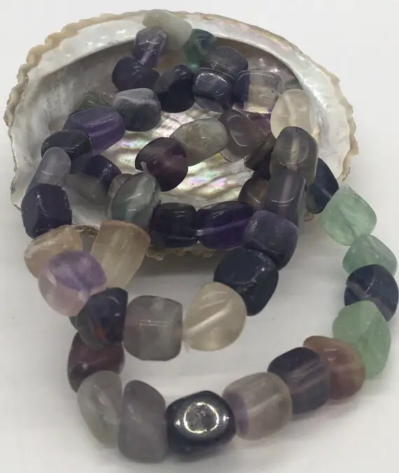 Fluorite Gemstone Healing Bracelet,spiritual Stone, Healing Stone, Healing Crystal, Chakra