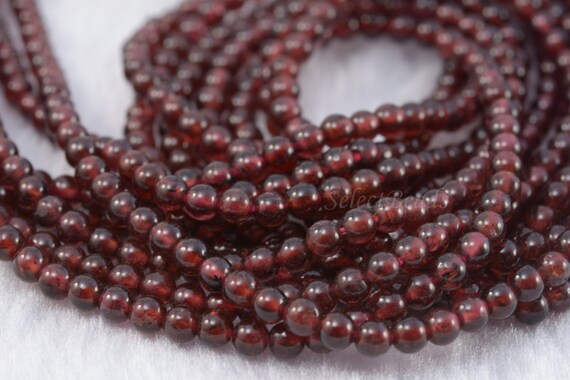 Natural Garnet Gemstone Beads - Red ,gemstone Beads - Garnet Beads Supplies - Wholesale Garnet Beads - Precious Garnet Beads - 15 Inch Beads