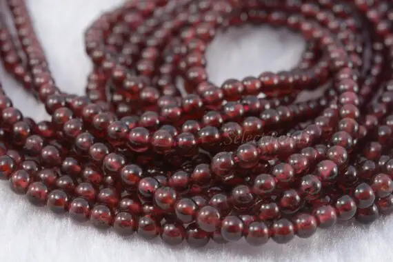 Natural Garnet Gemstone Beads - Red ,gemstone Beads - Garnet Beads Supplies - Wholesale Garnet Beads - Precious Garnet Beads - 15 Inch Beads