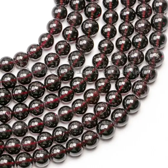 Mozambique Garnet Round Shape Gemstone Beads, Mozambique Garnet Round Shape Beads, Mozambique Garnet Round Beads, Garnet Round Beads