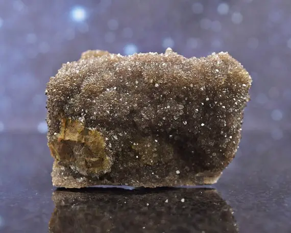 Druzy Herkimer Diamond Quartz Crystals Cluster From New York | 2.36" | 90.3 Grams