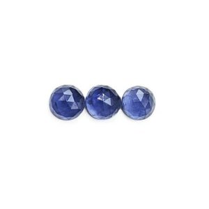 Shop Iolite Stones & Crystals! Iolite Cabochons Rose Cut – 8mm Round – Choose a single cabochon or a set of 3 | Natural genuine stones & crystals in various shapes & sizes. Buy raw cut, tumbled, or polished gemstones for making jewelry or crystal healing energy vibration raising reiki stones. #crystals #gemstones #crystalhealing #crystalsandgemstones #energyhealing #affiliate #ad
