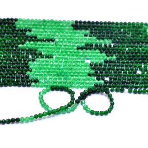 Shop Jade Faceted Beads! AAA+ Multi Green Jade Gemstone 2mm-3mm Faceted Rondelle Beads | 13inch Strand | Natural Green Jade Semi Precious Gemstone Loose Beads | Natural genuine faceted Jade beads for beading and jewelry making.  #jewelry #beads #beadedjewelry #diyjewelry #jewelrymaking #beadstore #beading #affiliate #ad