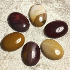 1pc – Cabochon stone – Jasper oval 30x22mm 4558550006981 Mokaïte | Natural genuine stones & crystals in various shapes & sizes. Buy raw cut, tumbled, or polished gemstones for making jewelry or crystal healing energy vibration raising reiki stones. #crystals #gemstones #crystalhealing #crystalsandgemstones #energyhealing #affiliate #ad