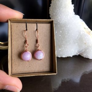 Shop Kunzite Earrings! Kunzite Earrings, Kunzite Jewelry, Kunzite Gifts | Natural genuine Kunzite earrings. Buy crystal jewelry, handmade handcrafted artisan jewelry for women.  Unique handmade gift ideas. #jewelry #beadedearrings #beadedjewelry #gift #shopping #handmadejewelry #fashion #style #product #earrings #affiliate #ad