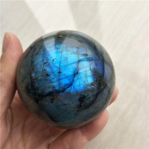 Shop Labradorite Stones & Crystals! Large Labradorite Crystal Ball Sphere Healing Crystals and Stones | Natural genuine stones & crystals in various shapes & sizes. Buy raw cut, tumbled, or polished gemstones for making jewelry or crystal healing energy vibration raising reiki stones. #crystals #gemstones #crystalhealing #crystalsandgemstones #energyhealing #affiliate #ad