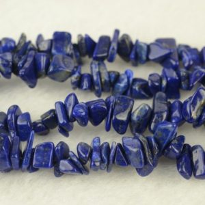Shop Lapis Lazuli Chip & Nugget Beads! Lapis Lazuli,35 inch full strand Lapis Lazuli chips beads 6-10mm | Natural genuine chip Lapis Lazuli beads for beading and jewelry making.  #jewelry #beads #beadedjewelry #diyjewelry #jewelrymaking #beadstore #beading #affiliate #ad