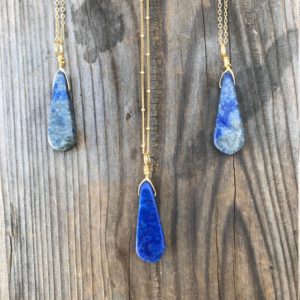 Shop Lapis Lazuli Pendants! Chakra Jewelry / Lapis Lazuli Necklace / Lapis Lazuli / Lapis Lazuli Pendant / Blue Lapis / Lapis Necklace / Lapis Jewelry / Gold Filled | Natural genuine Lapis Lazuli pendants. Buy crystal jewelry, handmade handcrafted artisan jewelry for women.  Unique handmade gift ideas. #jewelry #beadedpendants #beadedjewelry #gift #shopping #handmadejewelry #fashion #style #product #pendants #affiliate #ad