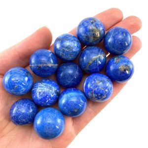Shop Lapis Lazuli Stones & Crystals! Lapis lazuli sphere, crystal ball, lapis lazuli palm stone, lapis lazuli ball, crystal ball, crystal sphere, lapis lazuli | Natural genuine stones & crystals in various shapes & sizes. Buy raw cut, tumbled, or polished gemstones for making jewelry or crystal healing energy vibration raising reiki stones. #crystals #gemstones #crystalhealing #crystalsandgemstones #energyhealing #affiliate #ad