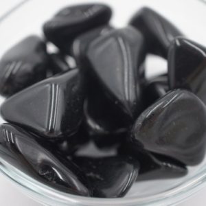 Shop Tumbled Black Tourmaline Crystals & Pocket Stones! Large Black Tourmaline Tumbled Stone | Natural genuine stones & crystals in various shapes & sizes. Buy raw cut, tumbled, or polished gemstones for making jewelry or crystal healing energy vibration raising reiki stones. #crystals #gemstones #crystalhealing #crystalsandgemstones #energyhealing #affiliate #ad