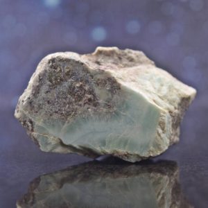Shop Raw & Rough Larimar Stones! Semi Polished Raw Larimar from Dominican Republic | Caribbean Blue Pectolite  | Rare | 2.25" | 70.5 grams | Natural genuine stones & crystals in various shapes & sizes. Buy raw cut, tumbled, or polished gemstones for making jewelry or crystal healing energy vibration raising reiki stones. #crystals #gemstones #crystalhealing #crystalsandgemstones #energyhealing #affiliate #ad