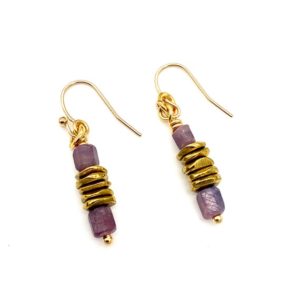 Shop Lepidolite Earrings! Lepidolite Earrings | Natural genuine Lepidolite earrings. Buy crystal jewelry, handmade handcrafted artisan jewelry for women.  Unique handmade gift ideas. #jewelry #beadedearrings #beadedjewelry #gift #shopping #handmadejewelry #fashion #style #product #earrings #affiliate #ad