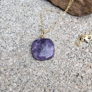 Shop Lepidolite Necklaces! LEPIDOLITE NECKLACE | Natural genuine Lepidolite necklaces. Buy crystal jewelry, handmade handcrafted artisan jewelry for women.  Unique handmade gift ideas. #jewelry #beadednecklaces #beadedjewelry #gift #shopping #handmadejewelry #fashion #style #product #necklaces #affiliate #ad