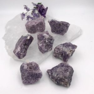 Shop Raw & Rough Lepidolite Stones! Rough Lepidolite Chunks – The Stone for Peace | Natural genuine stones & crystals in various shapes & sizes. Buy raw cut, tumbled, or polished gemstones for making jewelry or crystal healing energy vibration raising reiki stones. #crystals #gemstones #crystalhealing #crystalsandgemstones #energyhealing #affiliate #ad