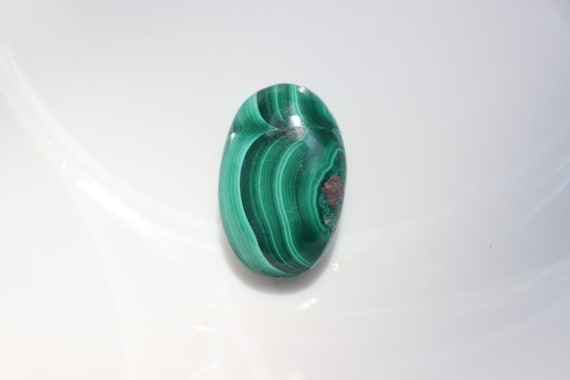 Malachite Mini Palm Stone, Malachite Crystal / Malachite Palmstone / Green Palm Stone / Malachite Thumb Stone / Malachite Polished Stone
