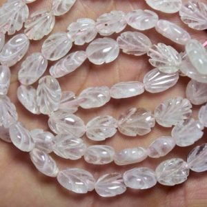 Morganite Rondelle Beads – 13 Inches – Natural Hand Carved Pink Aquamarine Oval Shape Beads  – Size is 8×9-8x12mm,#457 | Natural genuine other-shape Gemstone beads for beading and jewelry making.  #jewelry #beads #beadedjewelry #diyjewelry #jewelrymaking #beadstore #beading #affiliate #ad