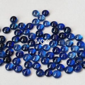 Shop Kyanite Cabochons! Natural Blue  Kyanite 4mm Round Cabochon AAA Quality – Blue Kyanite Cabochon Round | Natural genuine stones & crystals in various shapes & sizes. Buy raw cut, tumbled, or polished gemstones for making jewelry or crystal healing energy vibration raising reiki stones. #crystals #gemstones #crystalhealing #crystalsandgemstones #energyhealing #affiliate #ad