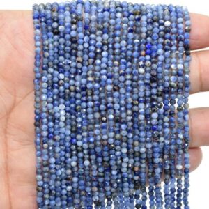 Shop Sodalite Rondelle Beads! Natural Blue Sodalite Faceted beads,Tiny Spacer Beads,AAA Quality,Faceted Rondelle Beads,Jewellery Making beads,Rondelle beads strand,13'' | Natural genuine rondelle Sodalite beads for beading and jewelry making.  #jewelry #beads #beadedjewelry #diyjewelry #jewelrymaking #beadstore #beading #affiliate #ad