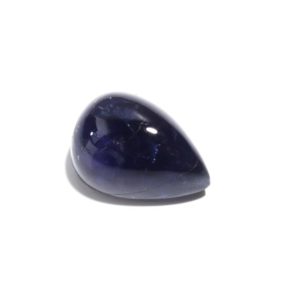 Shop Iolite Cabochons! Natural iolite cabochon pear shape 14.2X10.1X7.6 MM loose gemstone | Natural genuine stones & crystals in various shapes & sizes. Buy raw cut, tumbled, or polished gemstones for making jewelry or crystal healing energy vibration raising reiki stones. #crystals #gemstones #crystalhealing #crystalsandgemstones #energyhealing #affiliate #ad