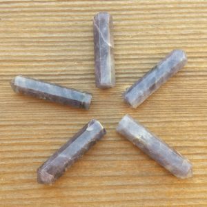 NATURAL IOLITE Single Terminated Gemstone Crystal Pencil Point (One) | Natural genuine stones & crystals in various shapes & sizes. Buy raw cut, tumbled, or polished gemstones for making jewelry or crystal healing energy vibration raising reiki stones. #crystals #gemstones #crystalhealing #crystalsandgemstones #energyhealing #affiliate #ad
