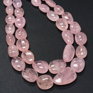 Shop Morganite Chip & Nugget Beads! Natural Morganite Beads, Morganite Nugget Beads, Morganite Oval Shape Beads, Nugget Beads, Morganite Nugget Beads, Wholesale Beads | Natural genuine chip Morganite beads for beading and jewelry making.  #jewelry #beads #beadedjewelry #diyjewelry #jewelrymaking #beadstore #beading #affiliate #ad