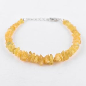 Shop Yellow Sapphire Bracelets! Natural Raw Yellow Sapphire Rough Choker Bangle Bracelet for Women, Birthstone Healing Crystals, Wedding Gifts for Her, Silver Chain Jewelry | Natural genuine Yellow Sapphire bracelets. Buy handcrafted artisan wedding jewelry.  Unique handmade bridal jewelry gift ideas. #jewelry #beadedbracelets #gift #crystaljewelry #shopping #handmadejewelry #wedding #bridal #bracelets #affiliate #ad
