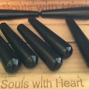 Shop Obsidian Points & Wands! Black Obsidian Gemstone Healing Wand, Spiritual Stone, Healing Stone, Healing Crystal | Natural genuine stones & crystals in various shapes & sizes. Buy raw cut, tumbled, or polished gemstones for making jewelry or crystal healing energy vibration raising reiki stones. #crystals #gemstones #crystalhealing #crystalsandgemstones #energyhealing #affiliate #ad