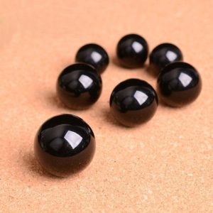 Shop Obsidian Stones & Crystals! Natural Obsidian Sphere Obsidian Ball Black Crystal Sphere Ball About 20mm 30mm Healing Crystal Wholesale | Natural genuine stones & crystals in various shapes & sizes. Buy raw cut, tumbled, or polished gemstones for making jewelry or crystal healing energy vibration raising reiki stones. #crystals #gemstones #crystalhealing #crystalsandgemstones #energyhealing #affiliate #ad