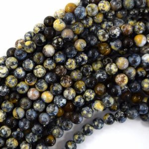 Shop Ocean Jasper Beads! Natural Ocean Jasper Round Beads Gemstone 15" Strand 6mm 8mm 10mm S1 | Natural genuine beads Ocean Jasper beads for beading and jewelry making.  #jewelry #beads #beadedjewelry #diyjewelry #jewelrymaking #beadstore #beading #affiliate #ad
