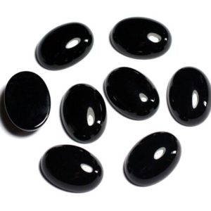 Shop Onyx Cabochons! 4pc – Cabochons de Pierre – Onyx Noir Ovale 8x6mm –  4558550032072 | Natural genuine stones & crystals in various shapes & sizes. Buy raw cut, tumbled, or polished gemstones for making jewelry or crystal healing energy vibration raising reiki stones. #crystals #gemstones #crystalhealing #crystalsandgemstones #energyhealing #affiliate #ad