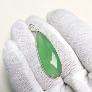 Shop Onyx Pendants! Natural Green Onyx Pendant, 925 Sterling Silver Pendant, Long Onyx Checkerboard Cut Stone, Pear Shape Pendant | Natural genuine Onyx pendants. Buy crystal jewelry, handmade handcrafted artisan jewelry for women.  Unique handmade gift ideas. #jewelry #beadedpendants #beadedjewelry #gift #shopping #handmadejewelry #fashion #style #product #pendants #affiliate #ad