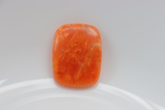 Orange Calcite Cabochon, Orange Calcite Gemstone, Loose Gemstone, Natural Orange Calcite Cabochon, Loose Gemstone For Making Jewelry #2414