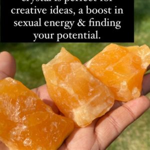 Shop Raw & Rough Orange Calcite Stones! Orange Calcite Crystal | Natural genuine stones & crystals in various shapes & sizes. Buy raw cut, tumbled, or polished gemstones for making jewelry or crystal healing energy vibration raising reiki stones. #crystals #gemstones #crystalhealing #crystalsandgemstones #energyhealing #affiliate #ad